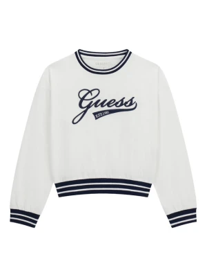 Guess Bluza J6YI30 K3765 Biały Regular Fit