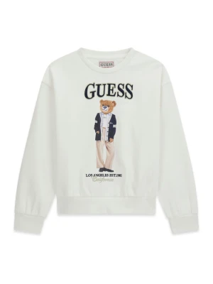 Guess Bluza J6YQ01 K4419 Kremowy Regular Fit