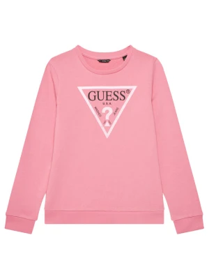 Guess Bluza J74Q10 KAUG0 Różowy Regular Fit