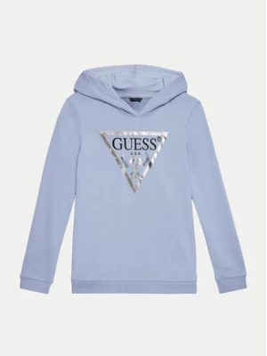 Guess Bluza J83Q14 KAUG0 Niebieski Regular Fit