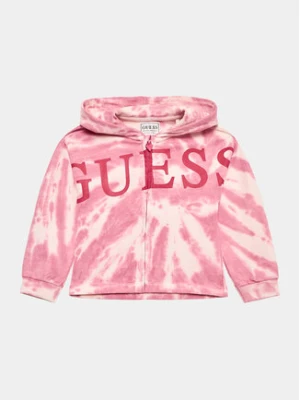 Guess Bluza K3YQ00 KA6R3 Różowy Regular Fit