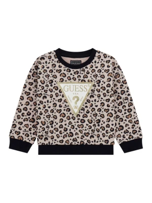 Guess Bluza K5BQ03 KAD74 Beżowy Relaxed Fit