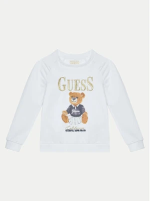 Guess Bluza K5RQ04 KAD74 Biały Regular Fit