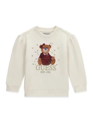 Guess Bluza K6BQ02 K5894 Kremowy Regular Fit