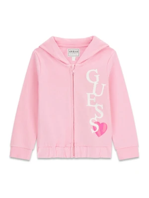 Guess Bluza K6RQ01 KA6R4 Różowy Regular Fit