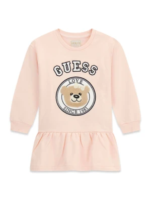 Guess Bluza K6YK02 K3831 Różowy jasny Regular Fit