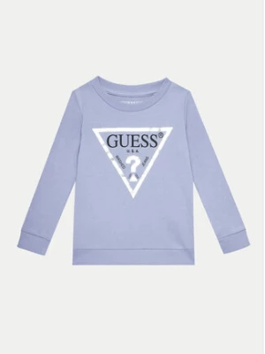 Guess Bluza K74Q12 KAUG0 Błękitny Regular Fit