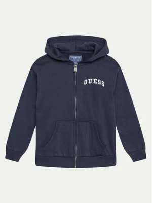 Guess Bluza L4BQ25 KAX74 Granatowy Regular Fit