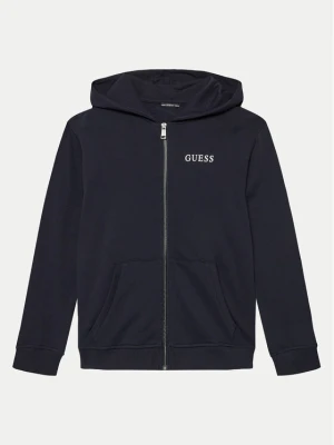 Guess Bluza L4RQ22 KAUG0 Granatowy Regular Fit