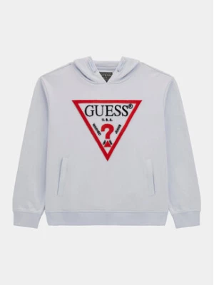 Guess Bluza L4RQ23 KAD74 Błękitny Regular Fit