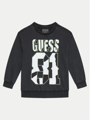 Guess Bluza L4YQ08 KA6R4 Czarny Regular Fit