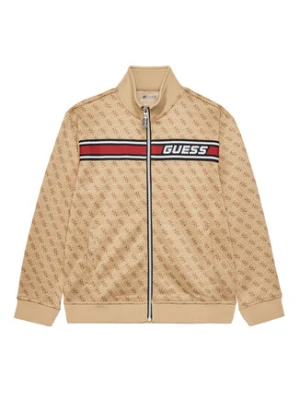 Guess Bluza L4YQ24 FL04Q Beżowy Regular Fit