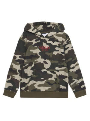 Guess Bluza L5YQ05 KA6R4 Khaki Regular Fit