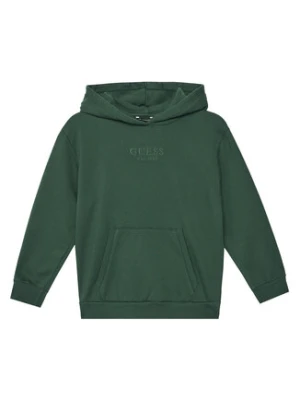 Guess Bluza L5YQ25 KAV34 Zielony Oversize