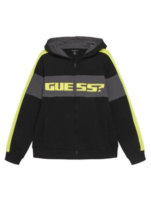 Guess Bluza L6RQ04 KA6R4 Czarny Regular Fit