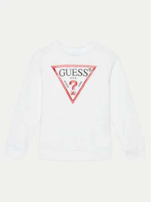 Guess Bluza L73Q09 KAUG0 Biały Regular Fit