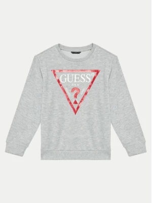 Guess Bluza L73Q09 KAUG0 Szary Regular Fit