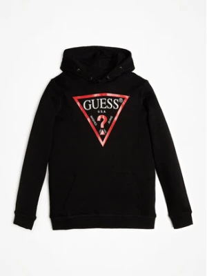 Guess Bluza L92Q09 KAUG0 Czarny Regular Fit