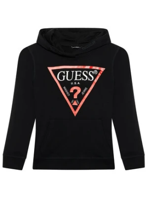 Guess Bluza L92Q09 KAUG0 Czarny Regular Fit