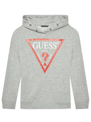 Guess Bluza L92Q09 KAUG0 Szary Regular Fit