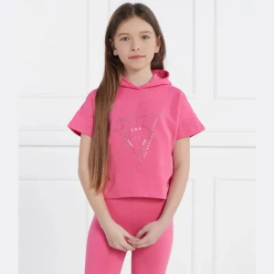 Guess Bluza LS ACTIVE | Cropped Fit