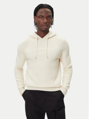 Guess Bluza M5BR18 Z0470 Beżowy Regular Fit