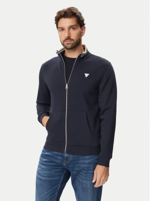 Guess Bluza M6BQ52 K6169 Granatowy Slim Fit