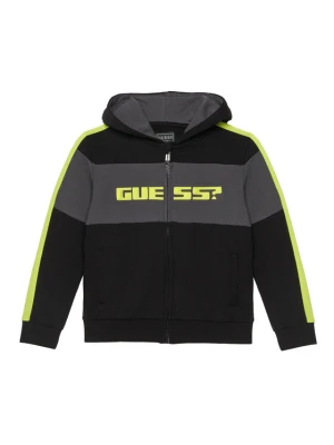 Guess Bluza N6RQ02 KA6R4 Czarny Regular Fit