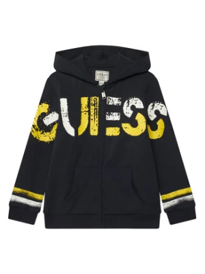 Guess Bluza N6RQ07 KCCH0 Granatowy Regular Fit