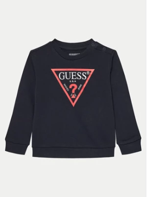 Guess Bluza N73Q10 KAUG0 Granatowy Regular Fit