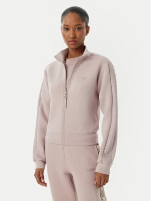 Guess Bluza New Allie Scuba V2YQ17 K7UW2 Fioletowy Regular Fit