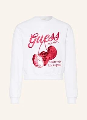 Guess Bluza Nierozpinana weiss