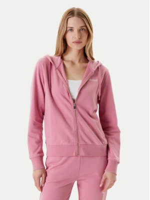 Guess Bluza O5RQ01 KCO31 Różowy Regular Fit
