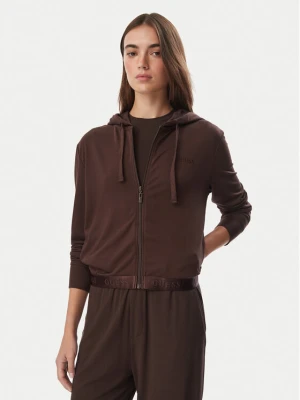 Guess Bluza O6GQ01 KCQP2 Brązowy Regular Fit