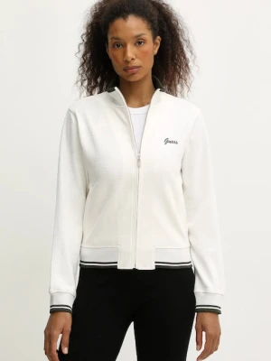 Guess bluza PAULINA damska kolor beżowy wzorzysta V5BQ01 K1902
