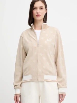 Guess bluza PAULINA damska kolor beżowy wzorzysta V5BQ01 K1902