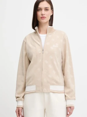 Guess bluza PAULINA damska kolor beżowy wzorzysta V5BQ01 K1902