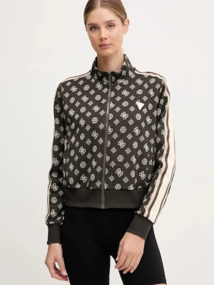 Guess bluza PEONY damska kolor beżowy wzorzysta V5YQ07 K0282