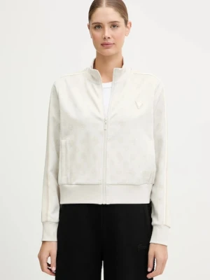 Guess bluza PEONY damska kolor beżowy wzorzysta V5YQ07 K0282