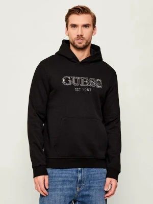 GUESS Bluza | Regular Fit czarny