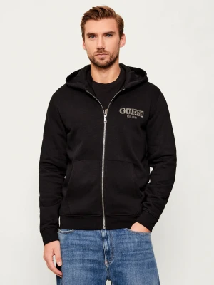 GUESS Bluza | Regular Fit czarny