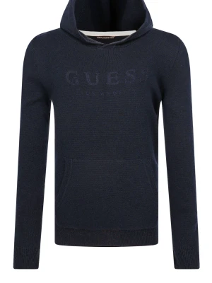 Guess Bluza | Regular Fit | z dodatkiem wełny