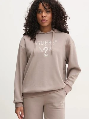 Guess bluza ROBERTA damska z kapturem z aplikacją V5RQ11 KC3D2