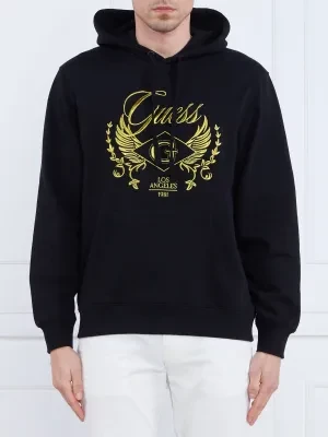 GUESS Bluza ROY FLEECE BLING | Regular Fit