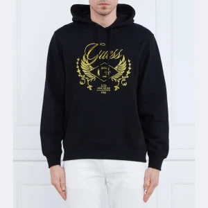 GUESS Bluza ROY FLEECE BLING | Regular Fit