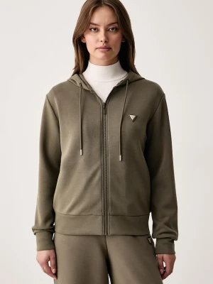 Guess bluza rozpinana damska OLYMPE zielony