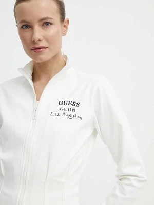 Guess bluza RUTH damska kolor beżowy z aplikacją V4GQ12 KC5U1