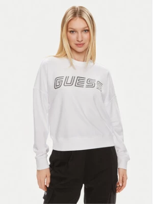 Guess Bluza Skylar V4GQ07 K8802 Biały Relaxed Fit