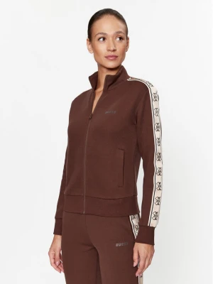 Guess Bluza V2YQ16 KB3P2 Brązowy Regular Fit