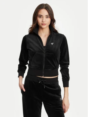 Guess Bluza V3BQ22 K0232 Czarny Regular Fit